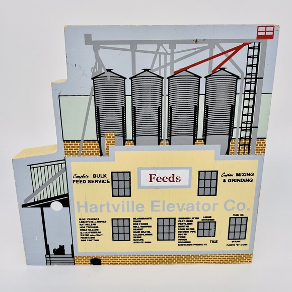 The Cat's Meow Art The Cats Meow Collectibles Hartville Elevator Co Ohio Signed 99 Poshmark